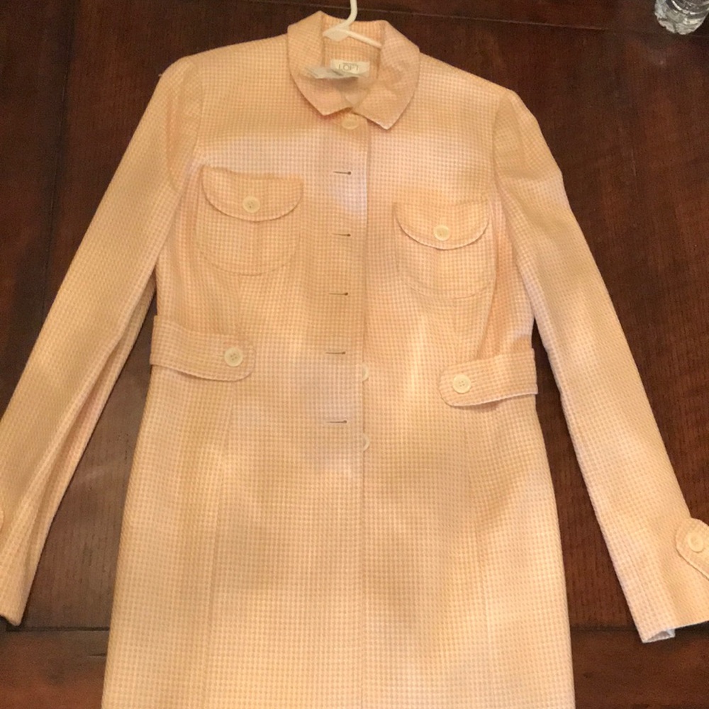 Ann Taylor Loft pink Spring Jacket